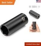Tekton 3/8 Inch Drive 21 Mm Deep 6-point Impact Socket - Durable Precision Tool. Fixed Price $11.69.