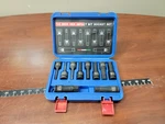 Aiourx Metric 1/2inch Drive Hex Impact Bit Socket Set. Fixed Price $29.99.