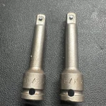2 New Ex-255-2 Apex 1/4'' Square Drive Extension. Fixed Price $26.50.