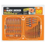 Black & Decker 50 Piece Drilling And Screwdriving Set 71-950. Fixed Price $7.00.