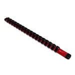 Olsa Tools 3/8-inch Drive Red Socket Organizer Holder 18 Chrome Impact. Fixed Price $31.79.