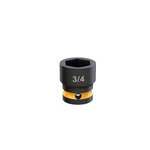 Klutch 3/8in.-drive 6-point Chrome Molybdenum Impact Socket, 3/4in. Sae. Fixed Price $14.49.