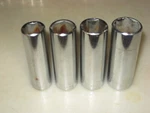 New 4-pc 1/2"-dr 6-pt, Deep Chrome Socket Set, 11/16" - 7/8", By Stanley. Fixed Price $28.25.