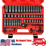 50pcs 3/8" Drive Impact Socket Set, Sae/metric, Deep/shallow Sockets. Fixed Price $67.99.