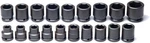 655 - 3/4inch Drive 19 Pcs Set- 6 Point Std. Metric Imp. Sockets, 17mm 41mm. Fixed Price $583.69.