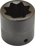Proto 1/2" Drive Standard Impact Socket: 8 Points, 1 Inch Socket Size. Fixed Price $32.10.