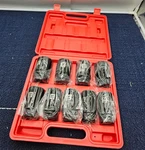 Casoman Cs038: 9-piece 1/2" Drive Axle Nut Sockets Metric Sizes 29mm-38mm. Fixed Price $49.32.