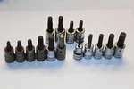 Snap-on Tools 3/8" Drive Hex Torx Triple Square Bit Socket Lot Usa 15pcs. Fixed Price $225.00.