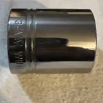 34mm 12pt Shallow 1/2"drive Supertorque High Polished Chrome Usa Socket Stm-1234. Fixed Price $26.99.