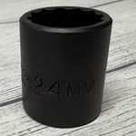 Proto 1/2" (24mm) Drive Impact Socket, J7424mt New. Fixed Price $17.99.