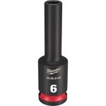 Milwaukee 49-66-6148 Shockwave Impact Duty 3/8 Drive 6mm Deep 6 Point Socket. Fixed Price $12.99.