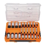Klein Tools Knurled Hex Bit Socket Set, Sae And Metric, 32-piece. Fixed Price $44.50.