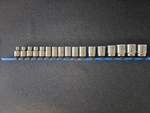 Matco #17 Piece 3/8 Drive Metric 6 Point Chrome Socket Set. Fixed Price $260.00.