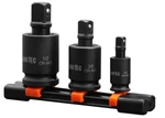 Impact Universal Joint Swivel Set, 1/2", 3/8", 1/4" Drive, 360 Rotation. Fixed Price $25.82.