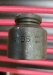 Ozat #08m36, 1/2" Sq. Dr. X 36 Mm, 6 Point, Impact Socket, New Made In Israel. Fixed Price $27.99.