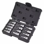 Westward 54tl55 3/8" Drive Socket Bit Set, Sae, Metric, 13 Pcs. Fixed Price $42.79.