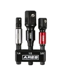 Ares 22011-3-piece 3-inch Impact Grade Socket Adapter Set With Color. Fixed Price $14.24.