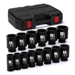 Casoman 14pcs 3/4" Drive Deep Spindle Axle Nut Impact Socket Set, 6 Point,.... Fixed Price $167.31.