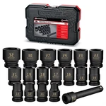 Powerbuilt 940838 Impact Socket Set, Metric, 18 Pc., 1/2 Inch Dr.. Fixed Price $88.99.