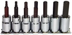 7pc. 3/8"dr. In Hex Sae Sockets T&e Tools. Fixed Price $28.60.