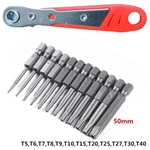 Star Shaped Bit Set For Drill And Impact Driver Bits Screwdriver Ratchet. Fixed Price $12.66.
