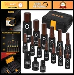 16-piece Metric Hex Bit Socket Set - S2 Steel 2mm-14mm Allen Sockets & Adapters. Fixed Price $35.99.