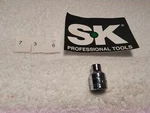 S-k 2307 3/8" Drive 7mm 12pt Socket Usa. Fixed Price $4.99.