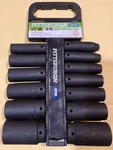Pittsburgh Item 61903 1/2" Drive 12 Point Metric 13 Piece Deep Impact Socket Set. Fixed Price $35.00.