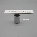 Craftsman Tools 15/16" Shallow 12pt 1/2" Drive Socket Gk- 47513 Usa. Fixed Price $16.99.