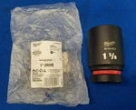 Milwaukee Tool 49-66-6514 1-5/8 In. Shockwave Impact Duty 1 Drive Deep Well. Fixed Price $20.00.