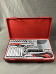 Teng Tools Tt1435 - 35 Piece 1/4 Inch Drive Metric Socket Set. Fixed Price $55.00.