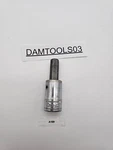 Snap-on Tools Sam12a 12mm Metric Hex Bit Socket Driver 1/2" Dr. Chrome Usa. Fixed Price $14.99.