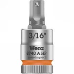 Wera 05003386001 8740 A Hf Zyklop Bit Socket, 1/4" Drive, 3/16". Fixed Price $16.67.