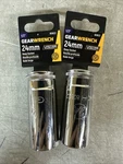 New Gearwrench 1/2 12pt Deep Socket 2pc. 24mm Pn:. Fixed Price $15.00.