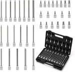 38-piece 3/8 Inch Drive Hex Bit Socket Set, Sae (1/8"-3/8 ) And One Size. Fixed Price $59.99.