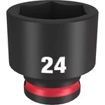 Milwaukee Tool 49-66-6147 24mm Shockwave Impact Duty 3/8 In. Drive Standard 6. Fixed Price $7.79.