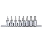 Westward 54tm57 3/8" Drive Socket Bit, Metric, 7 Pcs. Fixed Price $26.69.