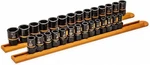 Gearwrench 84784 - 28pc Bolt Biter Impact Extraction Socket Set 1/4 & 3/8 Drive. Fixed Price $163.89.