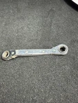Klein 68236 Offset Racheting 6-point Wrench 3/8" & 7/16". Fixed Price $10.00.
