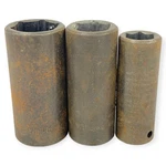 Williams 14m-630 14-630 14-624 Deep Impact Socket 6pt 1/2 3/4'' Drive, 3 Pcs Set. Fixed Price $35.10.