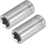 Uxcell 2pcs 1/4-inch Drive E10 External Torx Shallow Socket, Cr-v Steel. Fixed Price $10.52.