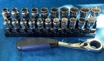 Kobalt Extreme Access Pass Through Socket Set 22 Pieces Standard & Metric. Fixed Price $34.99.