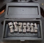 Craftsman 7-piece 3/8 Drive Sae 12 Pt Swivel Flexible Socket 3/8" To 3/4" Set. Fixed Price $55.00.