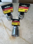 Lot Of 3 Great Neck 1-5/16 - 3/4-inch Drive 12 Point Socket #so516, New $$. Fixed Price $25.99.