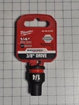 Milwaukee Tool 49-66-6100 1/4 In. Shockwave Impact Duty 3/8 Drive Standard. Fixed Price $5.48.