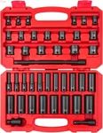 Tekton 3/8 Inch Drive 6-point Impact Socket Set, 41-piece (6-24 Mm) Set. Fixed Price $133.00.
