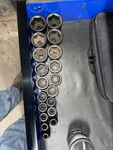 Proto 3/4 19 Pc Impact Socket Set. Fixed Price $400.00.