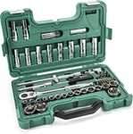 Sata 60-piece 1/2 Drive 6-point Metric Socket Set With 72t Ratchet - St09007v-02. Fixed Price $89.99.