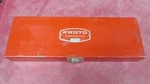 Proto Professional Tools 4997 Red Metal Tool Box Vintage Socket/wrench Case Only. Fixed Price $19.95.