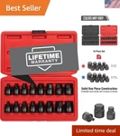 Sunex 3646, 3/8 Inch Drive Low Profile Impact Hex Driver Set, 16-piece, Sae/m.... Fixed Price $61.06.